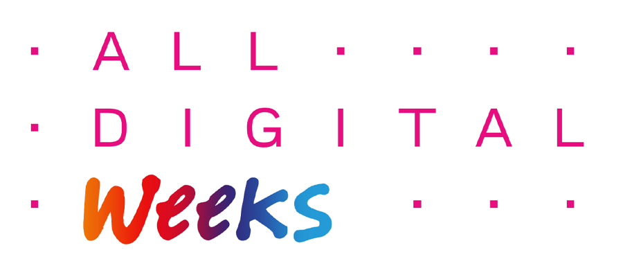 Text: All digital Weeks